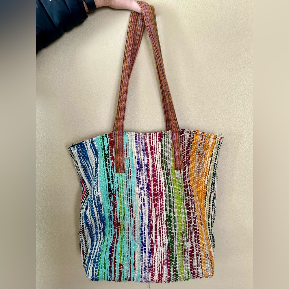 Large rainbow bag 🌈